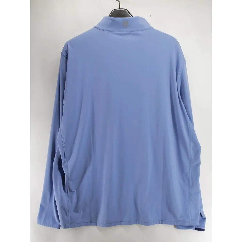 Greyson Tate Performance Quarter Zip Pullover XXL Blue Seaview Golf Club 1914